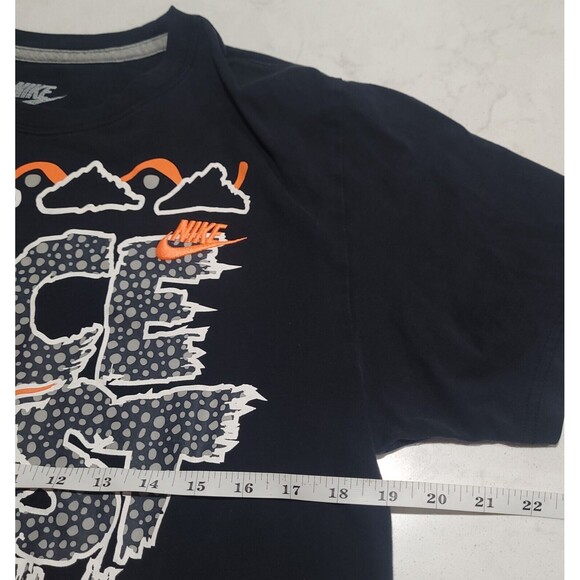 Nike Nice 2 Beast You Embroidered Swoosh Logo T-Shirt Size Large L EUC - Picture 4 of 8